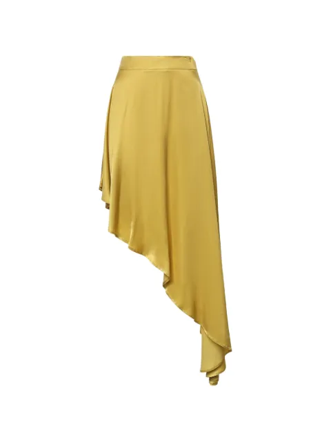 Nineminutes asymmetric high-waisted skirt