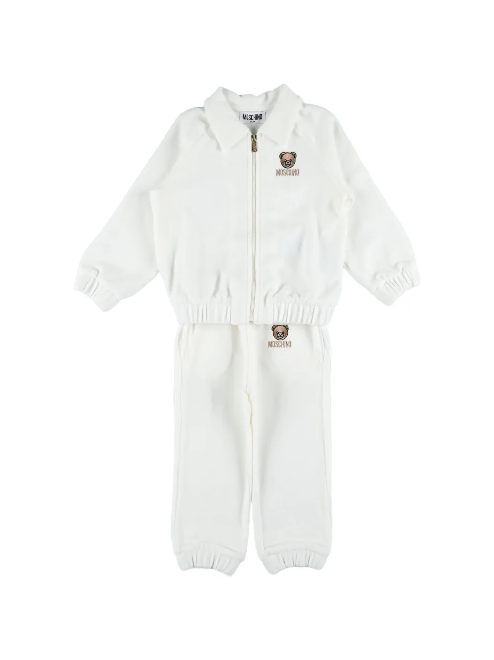 Moschino Kids Teddy Bear tracksuit - Weiß