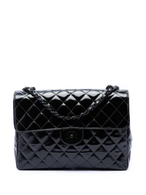 CHANEL Pre-Owned 2011 Quilted Glazed Calfskin Reissue Mademoiselle