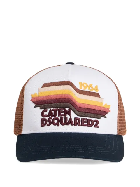 DSQUARED2 embroidered mesh-panel baseball cap
