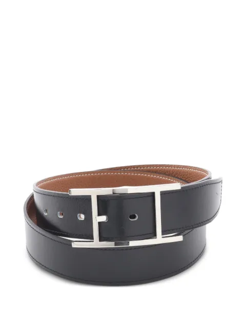 Hermès Pre-Owned 2020 Togo reversible belt