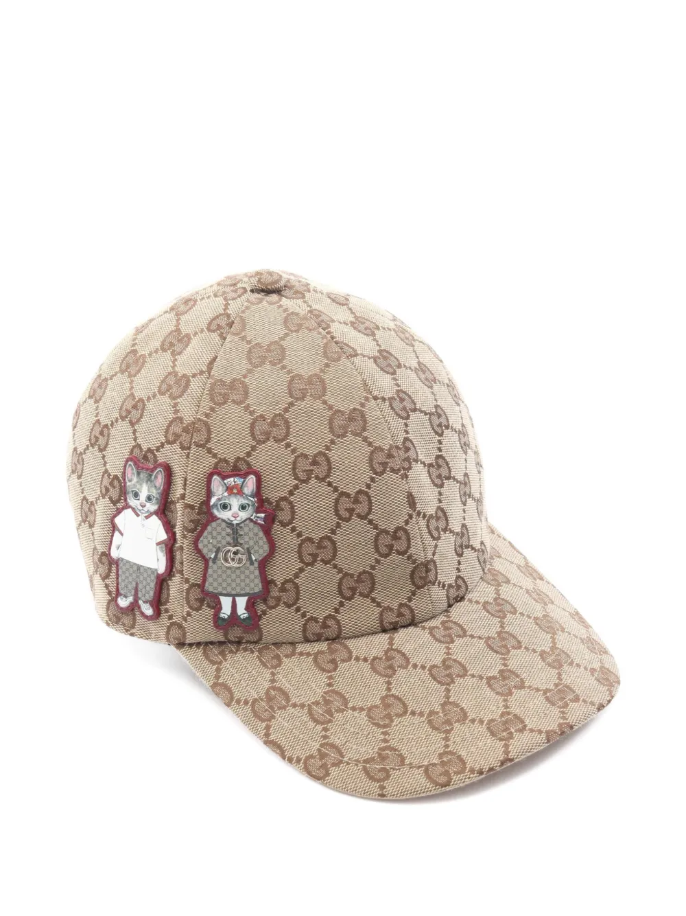 Gucci Pre-Owned x Yuko Higuchi 2010s GG canvas cap - Toni neutri