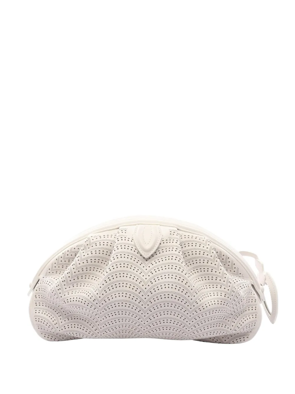 Alaïa Pre-Owned 2000s Samia 21 clutch bag - Bianco