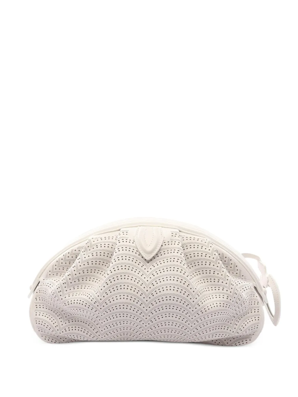 Alaïa Pre-Owned 2000s Samia 21 clutch bag - Bianco