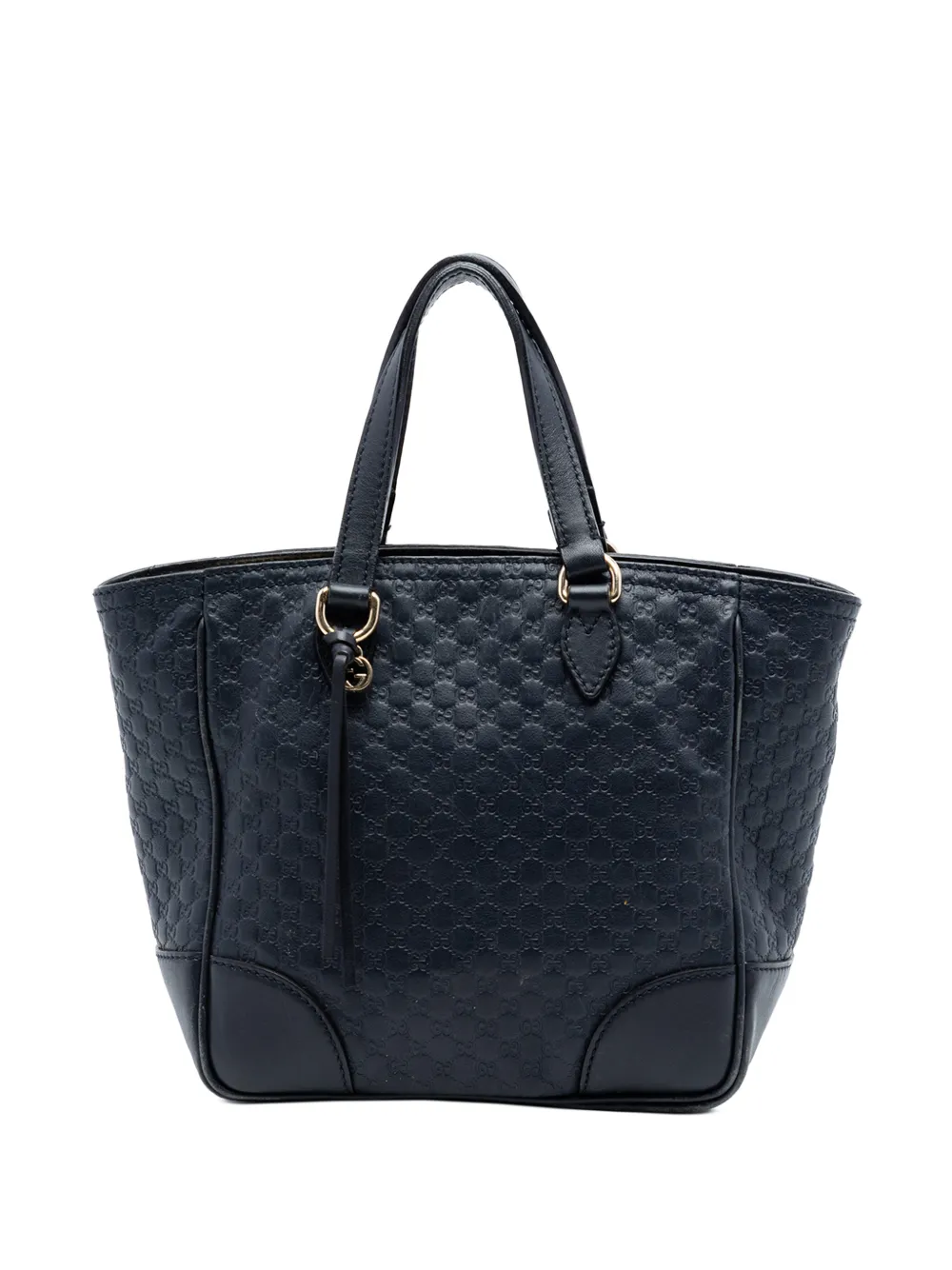 Gucci Pre-Owned 2016-2025 Small Microguccissima Bree satchel - Blu