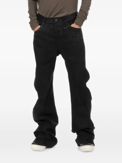 Julius Bending woven flared trousers
