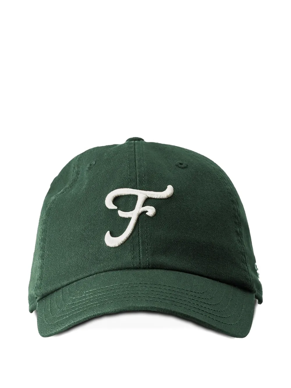 Fortela logo-embroidered chino baseball cap - Verde