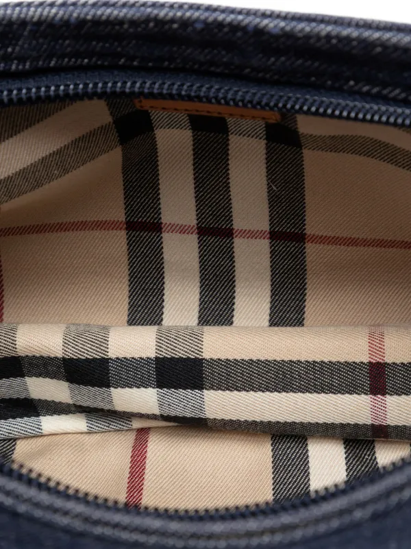Burberry Pre-Owned 2000-2017 ハウスチェックトリム デニム 