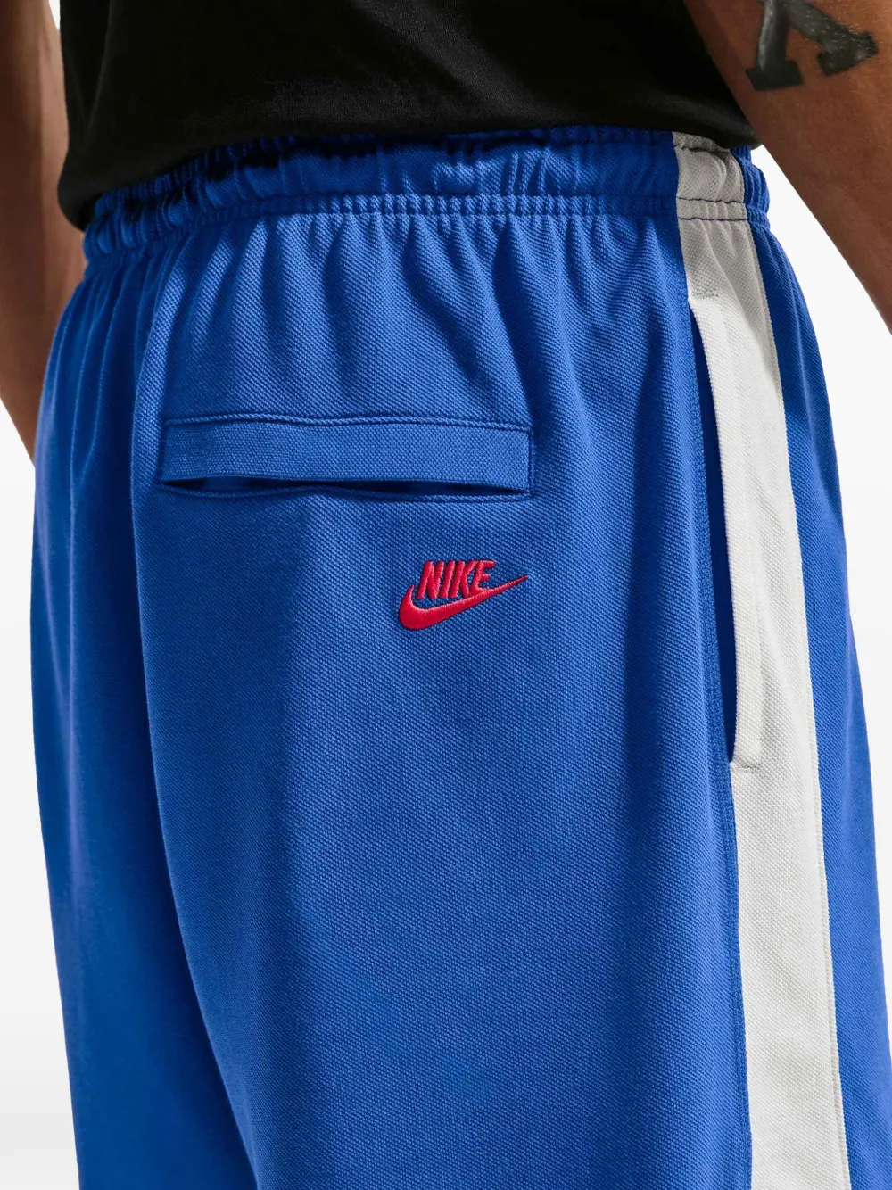 Nike Shorts met logoprint Blauw
