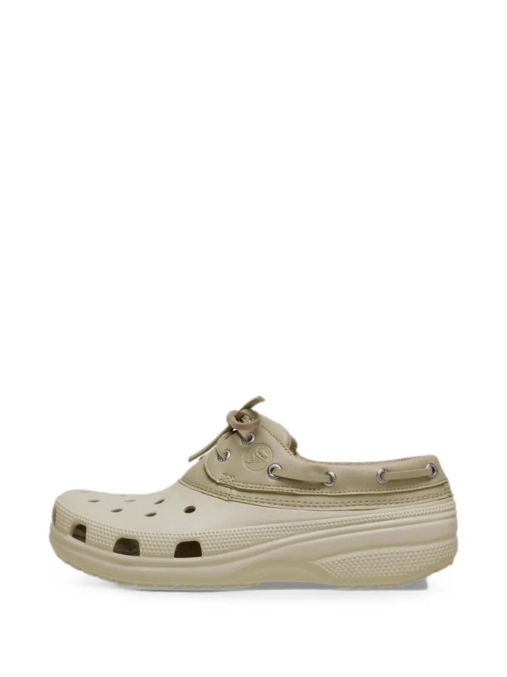Crocs Classic bootschoenen met geperforeerde details Beige