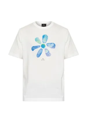 Comme Des Garçons Shirt フラワーグラフィック Tシャツ | グレー
