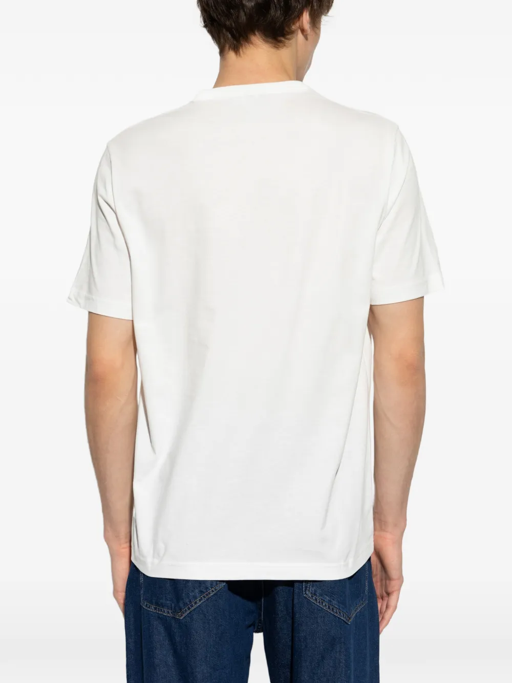 PS Paul Smith T-shirt met bloemenprint Wit