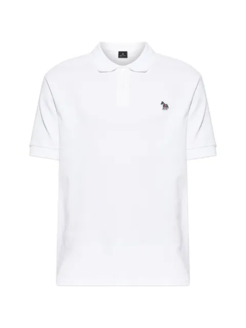 PS Paul Smith Zebra-patch polo shirt
