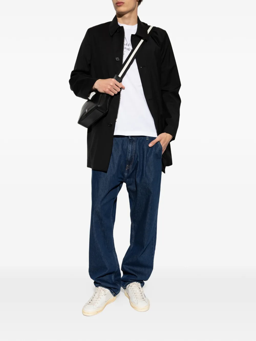 PS Paul Smith T-shirt met logoprint Wit