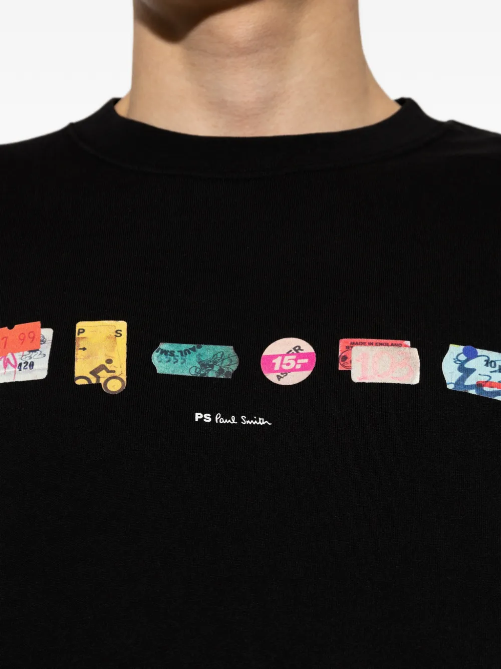 PS Paul Smith Trui met print Zwart