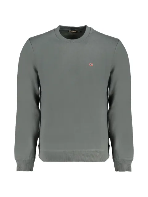 Napapijri logo-embroidered sweatshirt