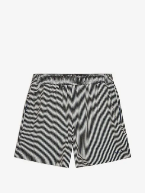 NN07 Holiday stripe-pattern swim shorts