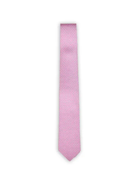 Ferragamo Gancini silk tie