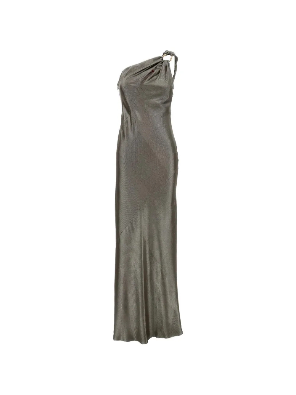 Max Mara one-shoulder maxi dress - Grey