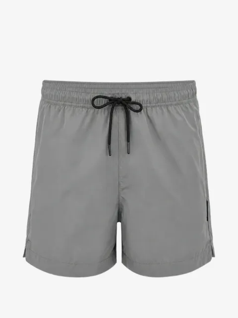 Karl Lagerfeld Badeshorts mit Logo-Print und Kordelzug