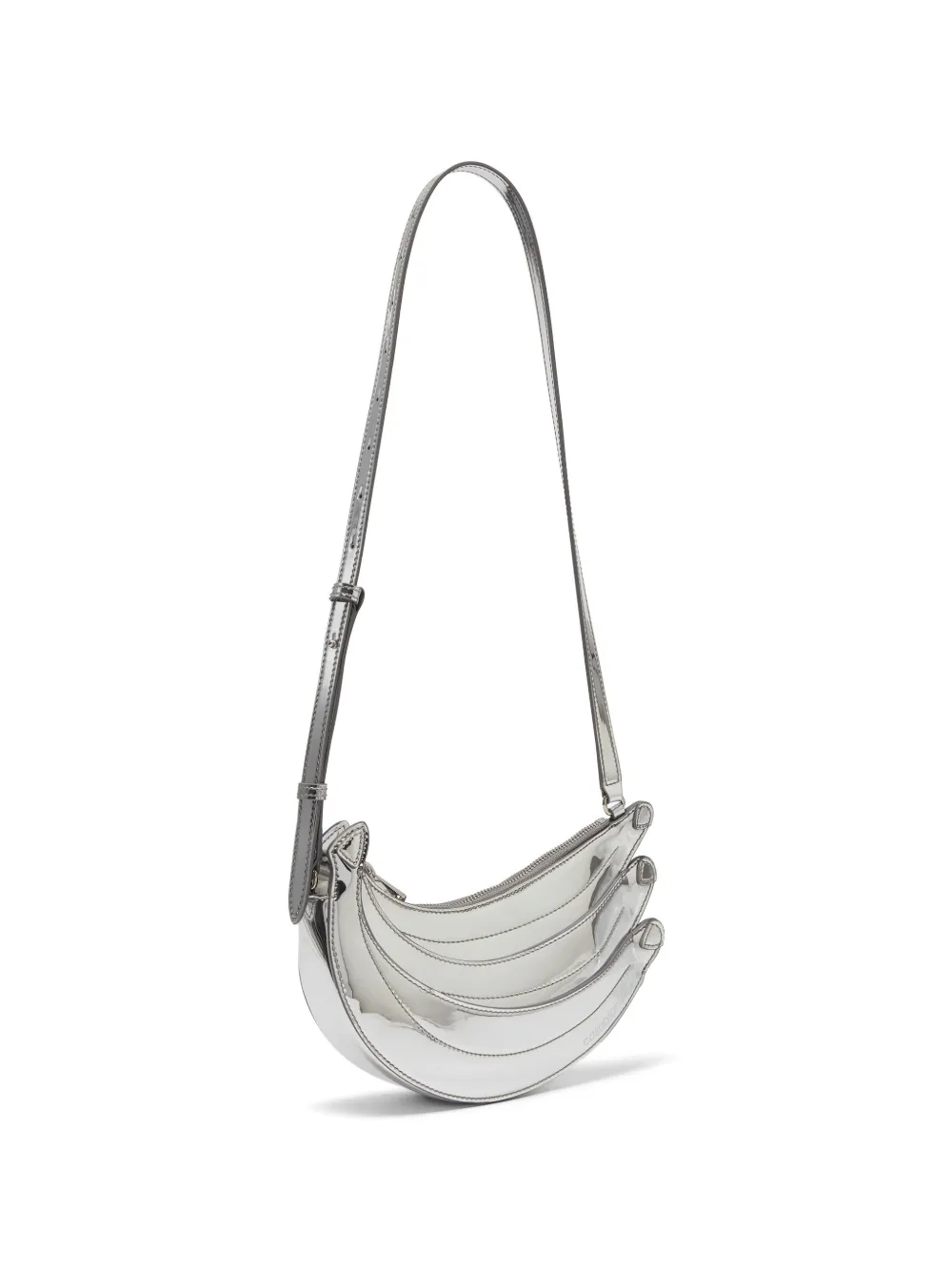 Casablanca Banana schoudertas Zilver