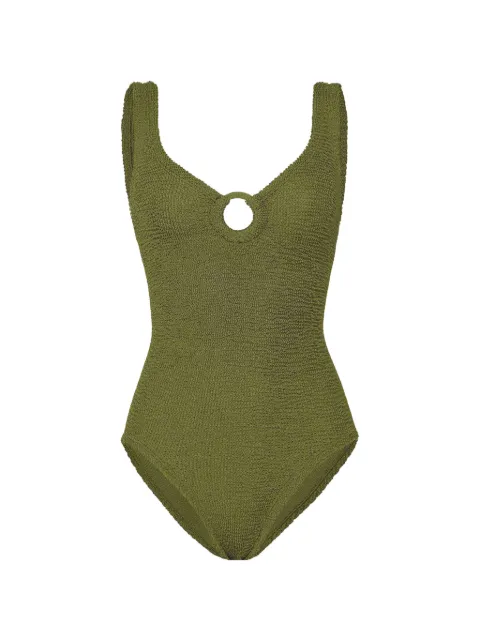 Hunza G Celine hoop-detail swimsuit