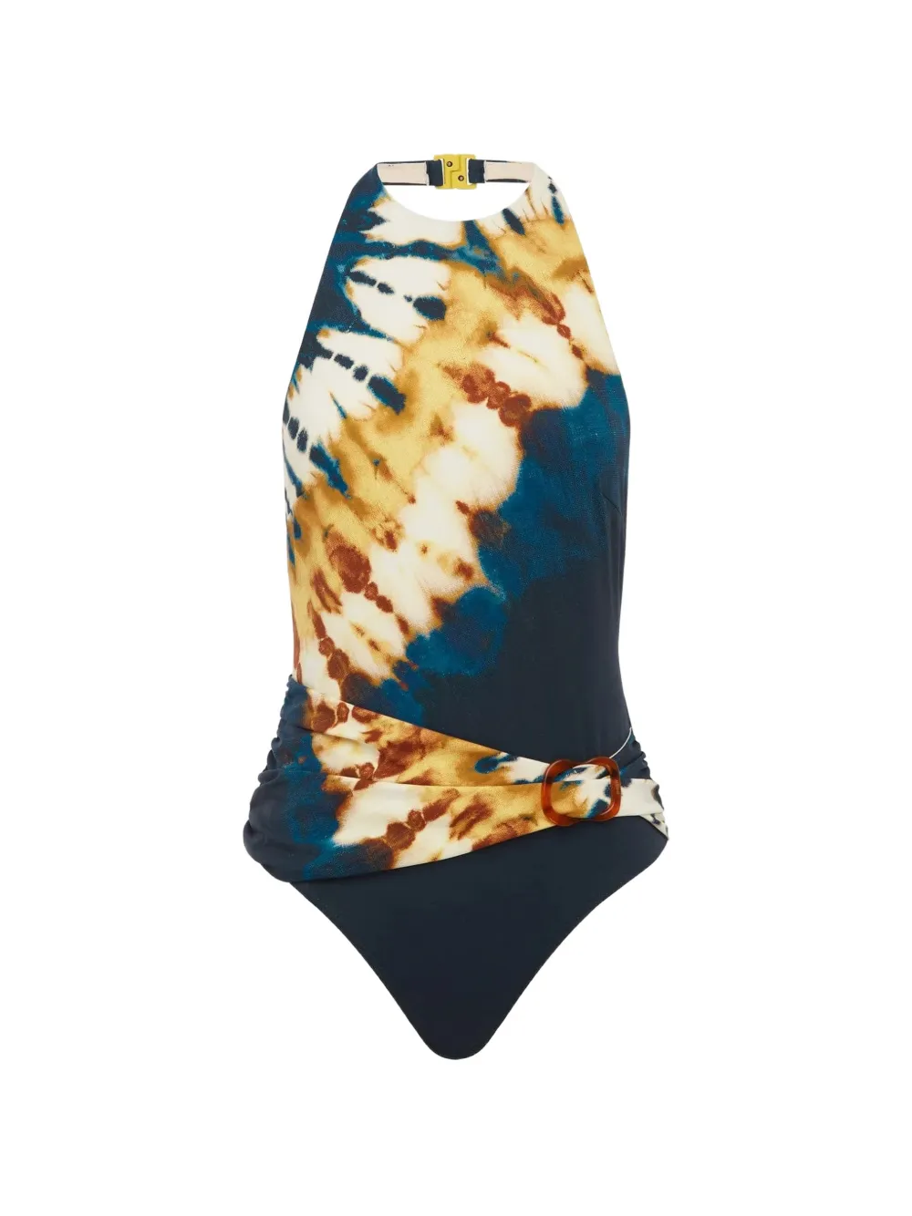 ALEMAIS Martine tie-dye swimsuit - Blu