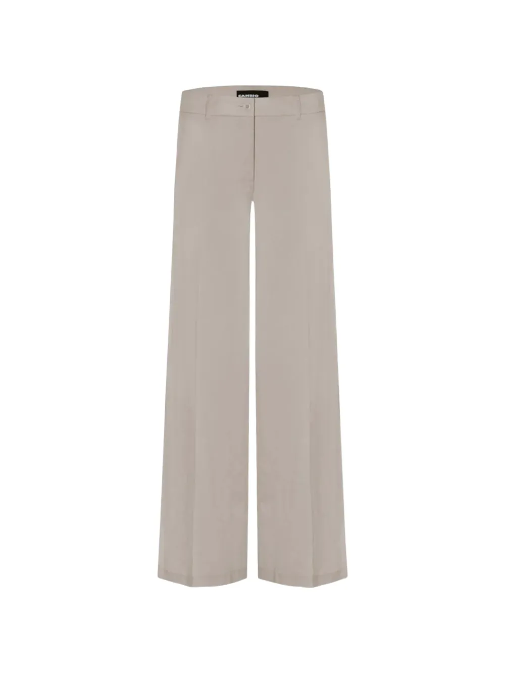 Cambio Adrienne wide-leg trousers - Toni neutri