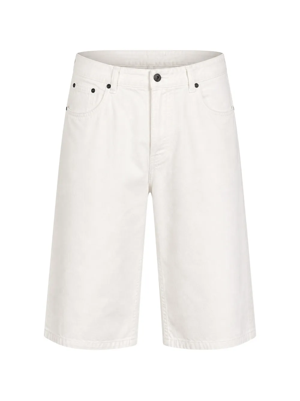 Haikure twill-weave bermuda shorts - Weiß