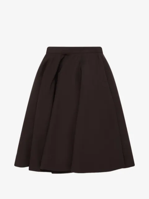 August Barron falda midi acampanada