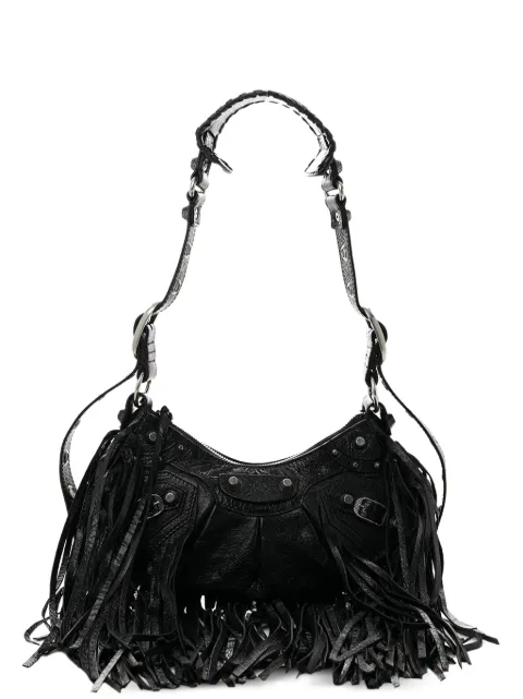 Balenciaga XS Le Cagole fringe-trimmed shoulder bag