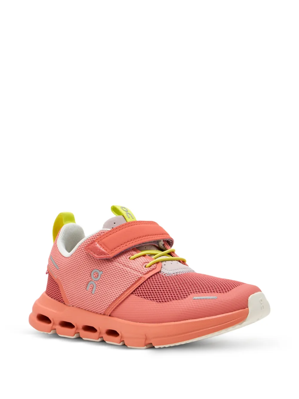 on running kids Cloud Play touch-strap sneakers - Rosa