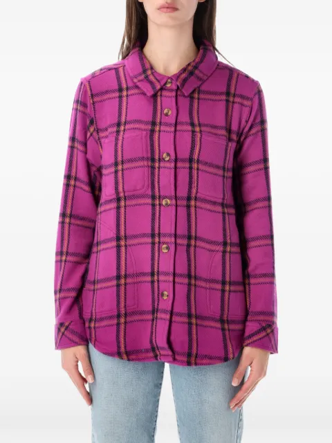 KAVU Quinn check-pattern button-down shirt