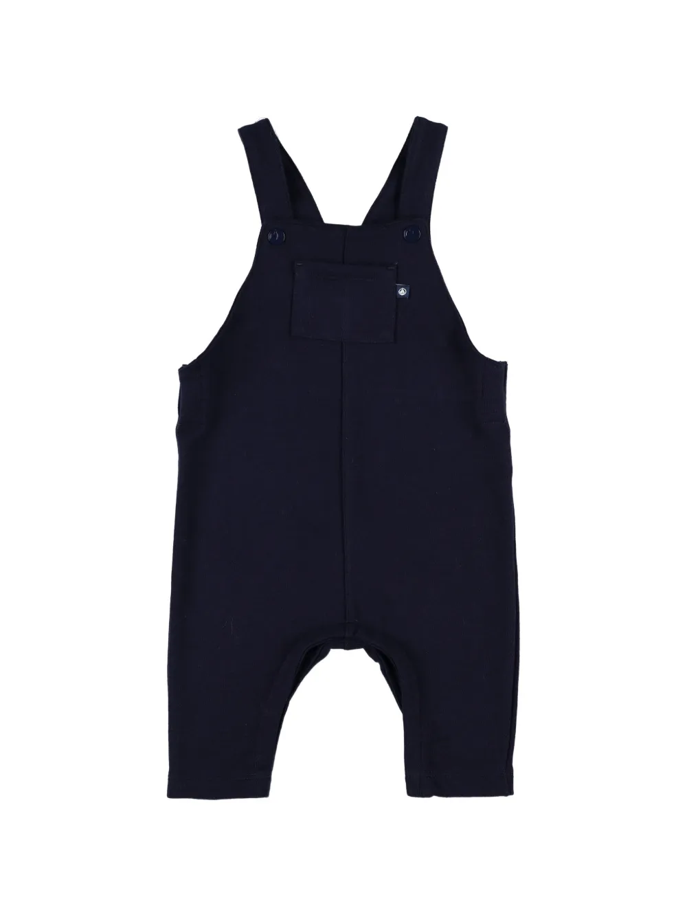 Petit Bateau Gestreepte tuinbroek met top met lange mouwen Blauw