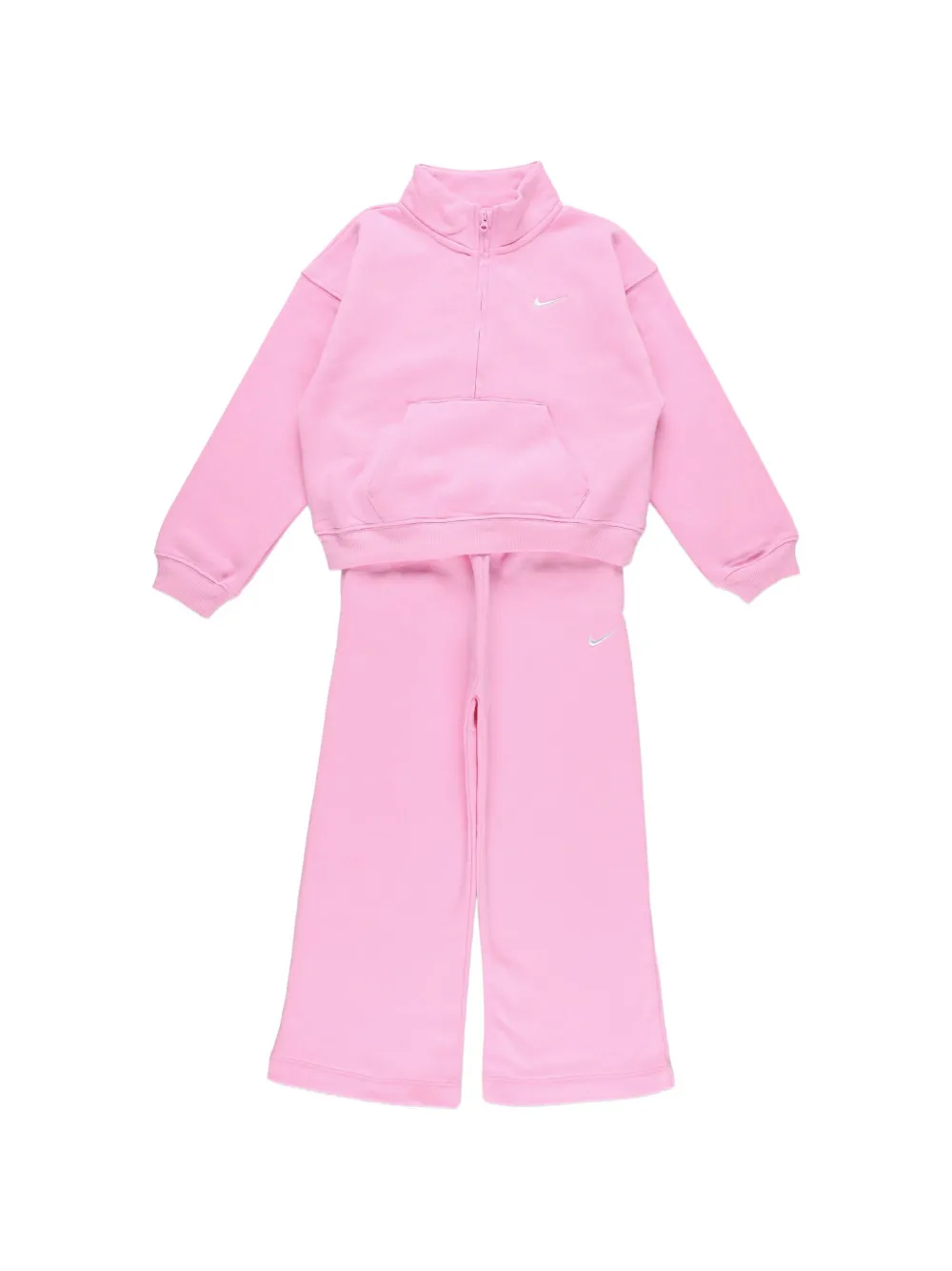 Nike Kids Swoosh-logo tracksuit set - Rosa