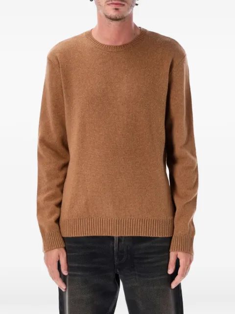 colorful standard crew-neck ribbed-trim sweater