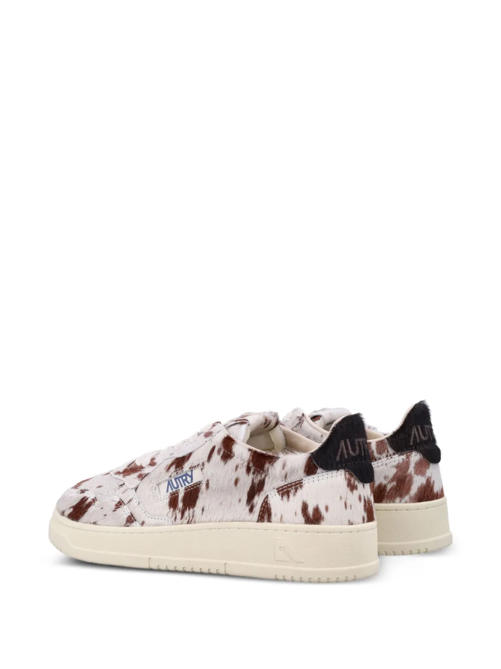 Autry pony-hair sneakers Beige