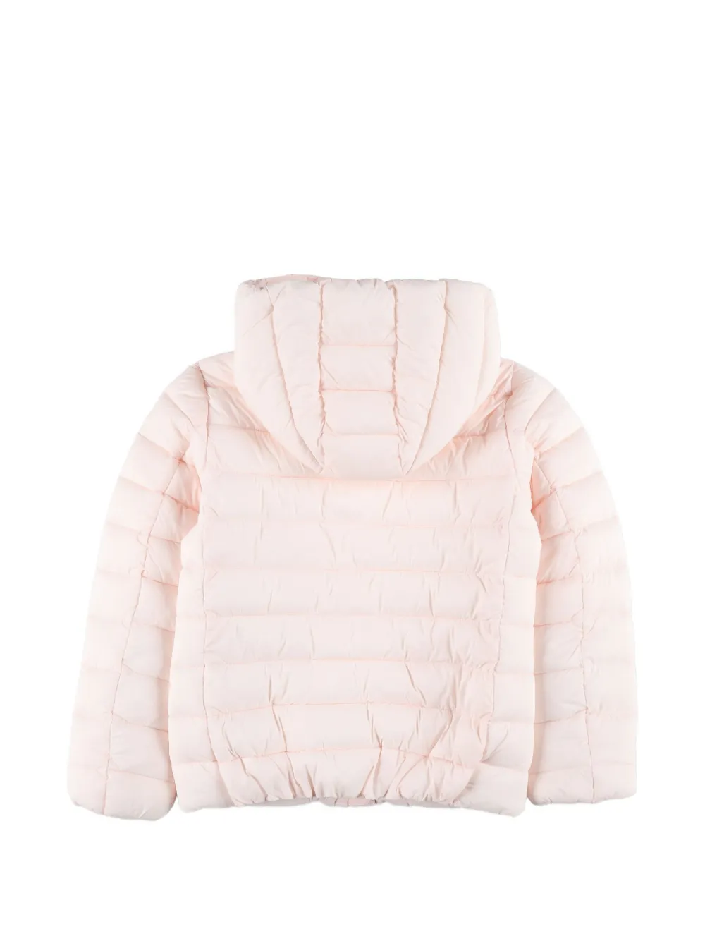 Save The Duck Kids quilted hooded jacket Roze