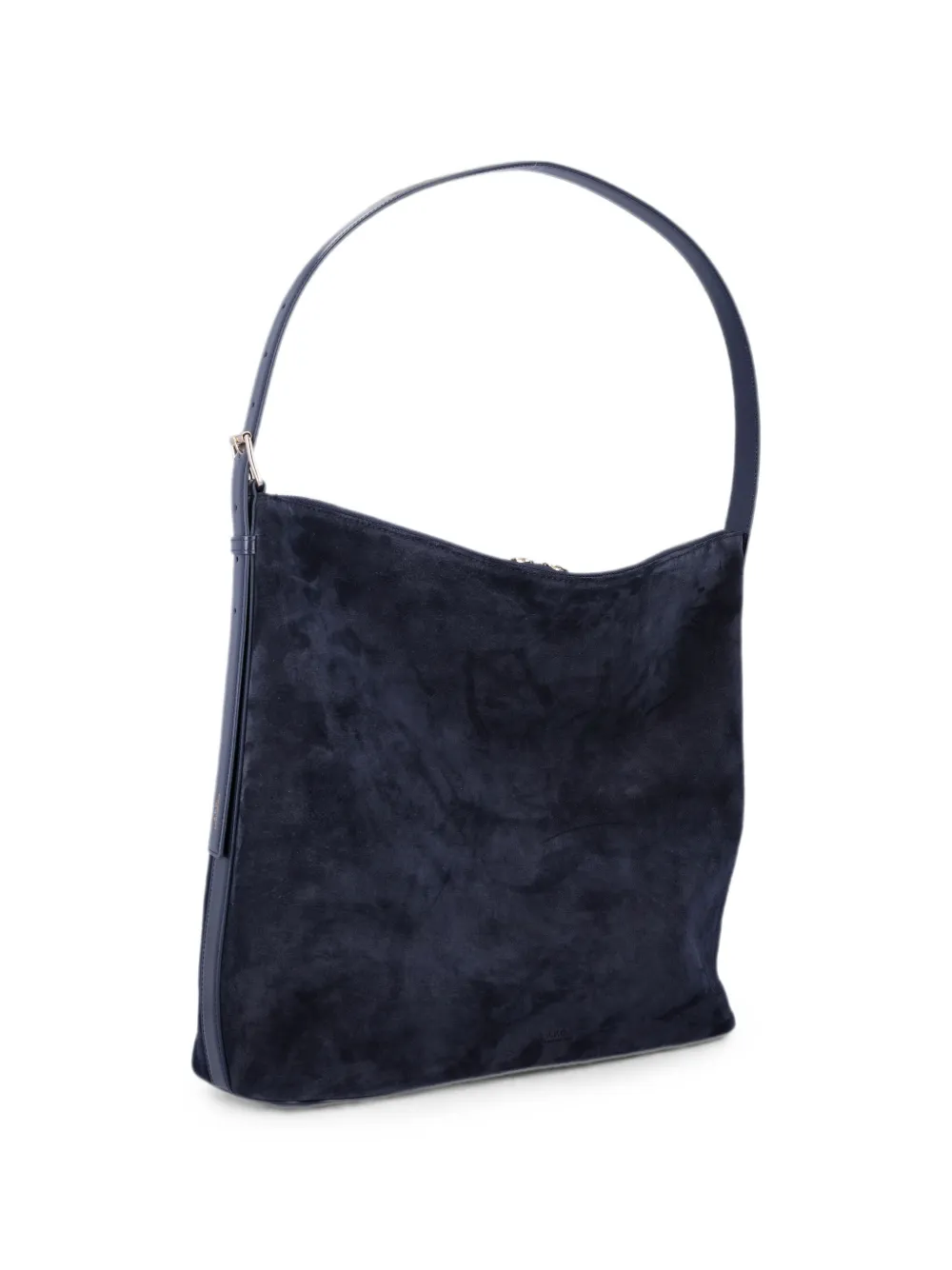 A.P.C. Vera suède maxi-shopper Blauw