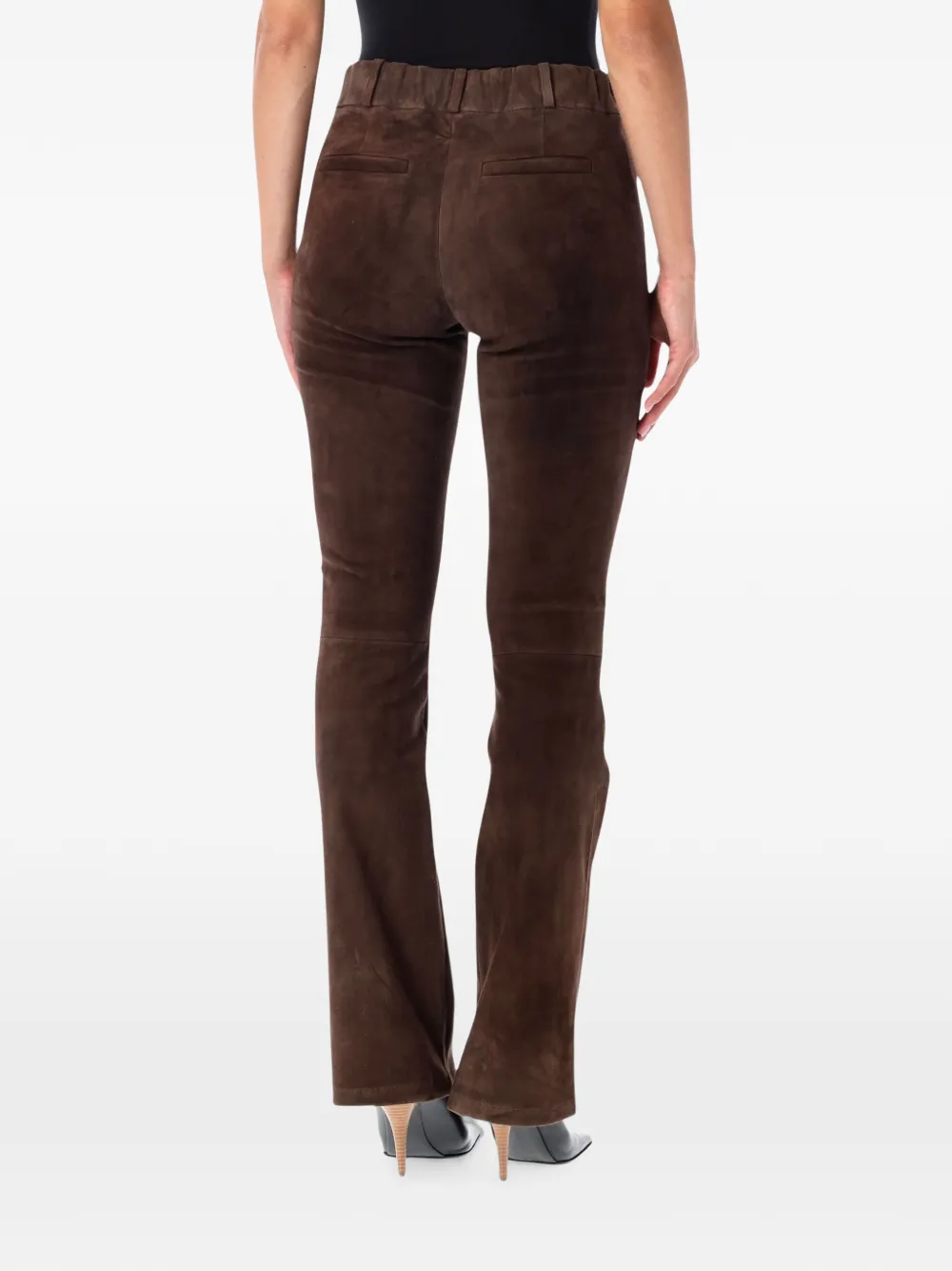 Arma Lucia suède broek Bruin