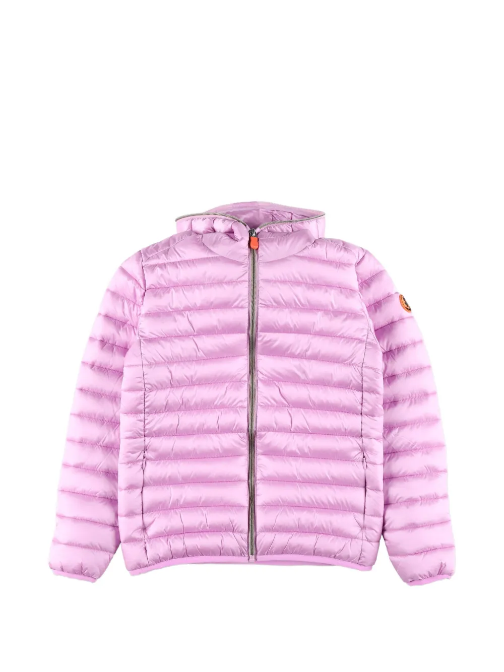 Save The Duck quilted hooded jacket - Rosa