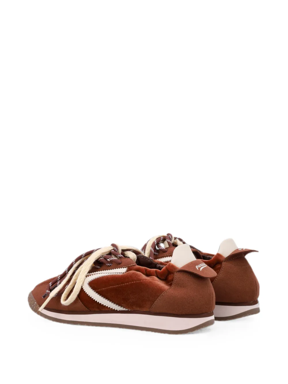 Puraai Sneakers met vlakken Bruin