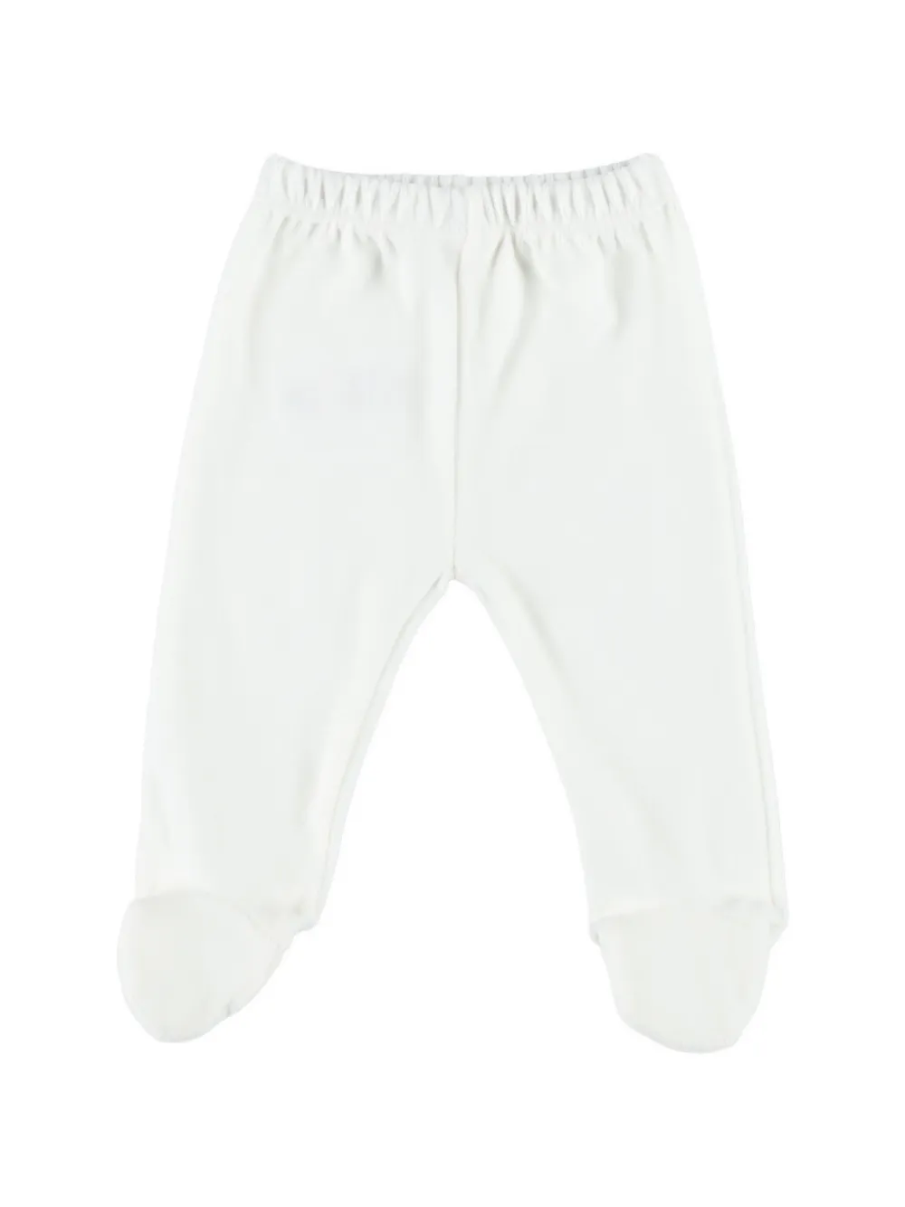 NANAN teddy-bear embroidery two-piece set pajamas Wit
