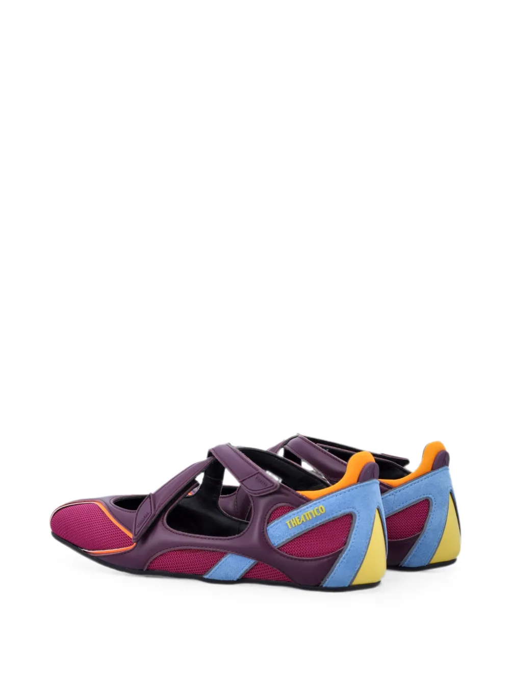 The Attico Floor 01 ballet flats Paars