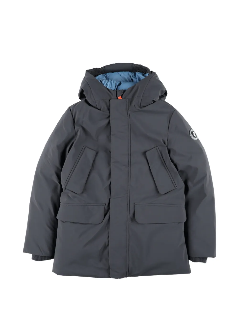 Save The Duck Mal hooded padded parka Blauw