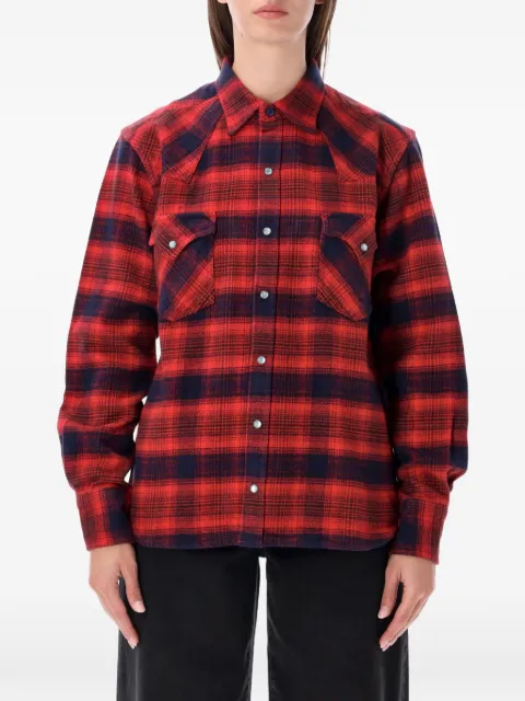 Fortela Ntex Texana check-pattern western shirt