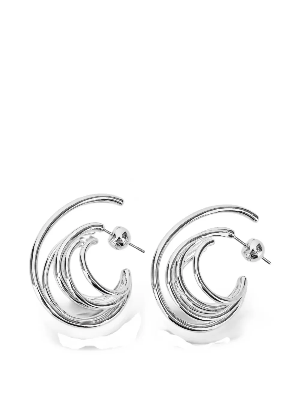 Panconesi small Orbit multi-hoop earrings - Argento