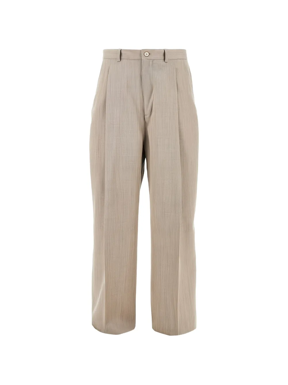 Cmmn Swdn pleated twill-weave trousers - Grigio