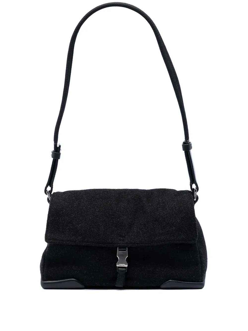 Prada Pre-Owned 2013-2026 Wool Sports Line shoulder bag - Nero