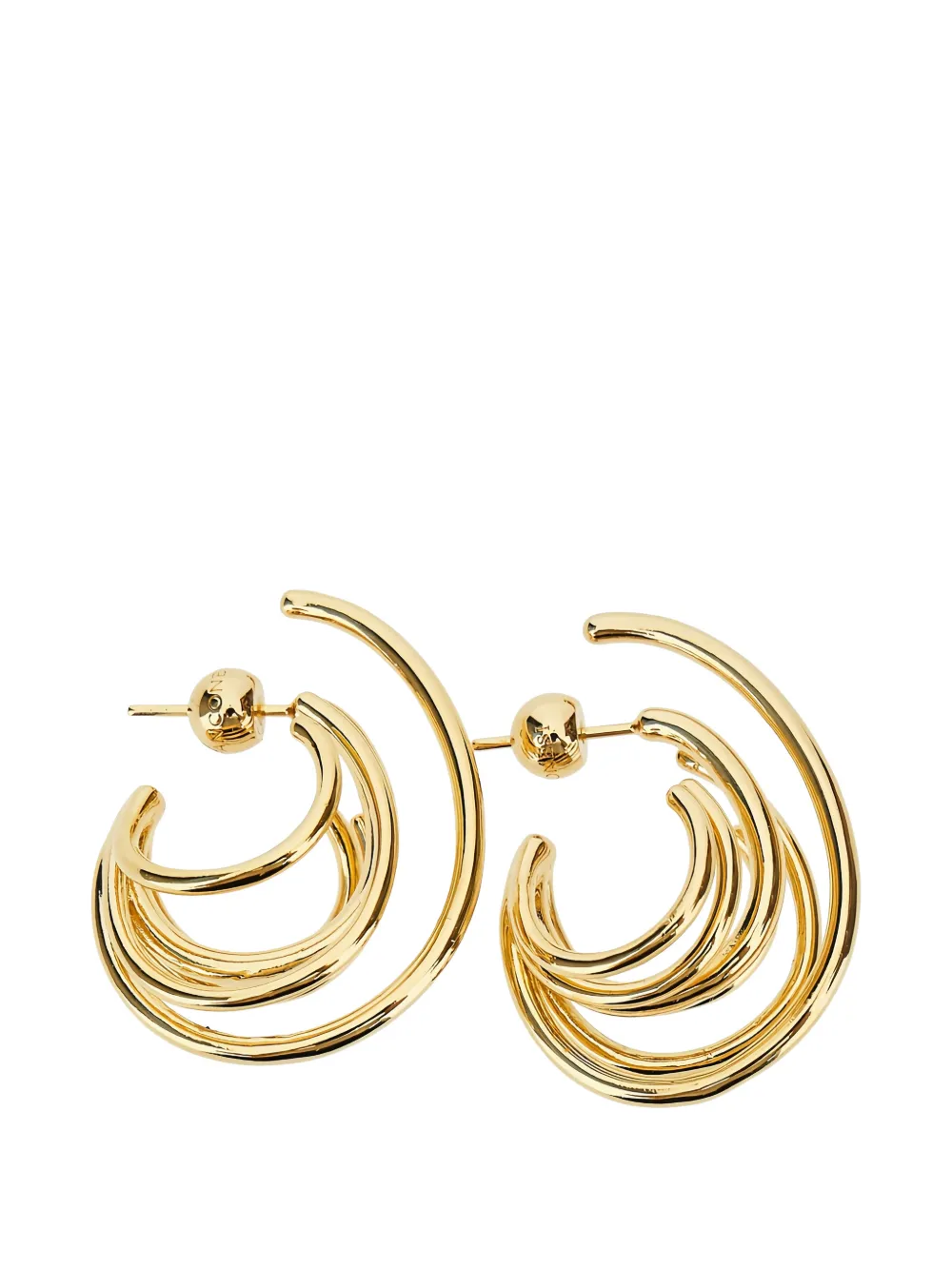 Panconesi multi-hoop earrings - Oro